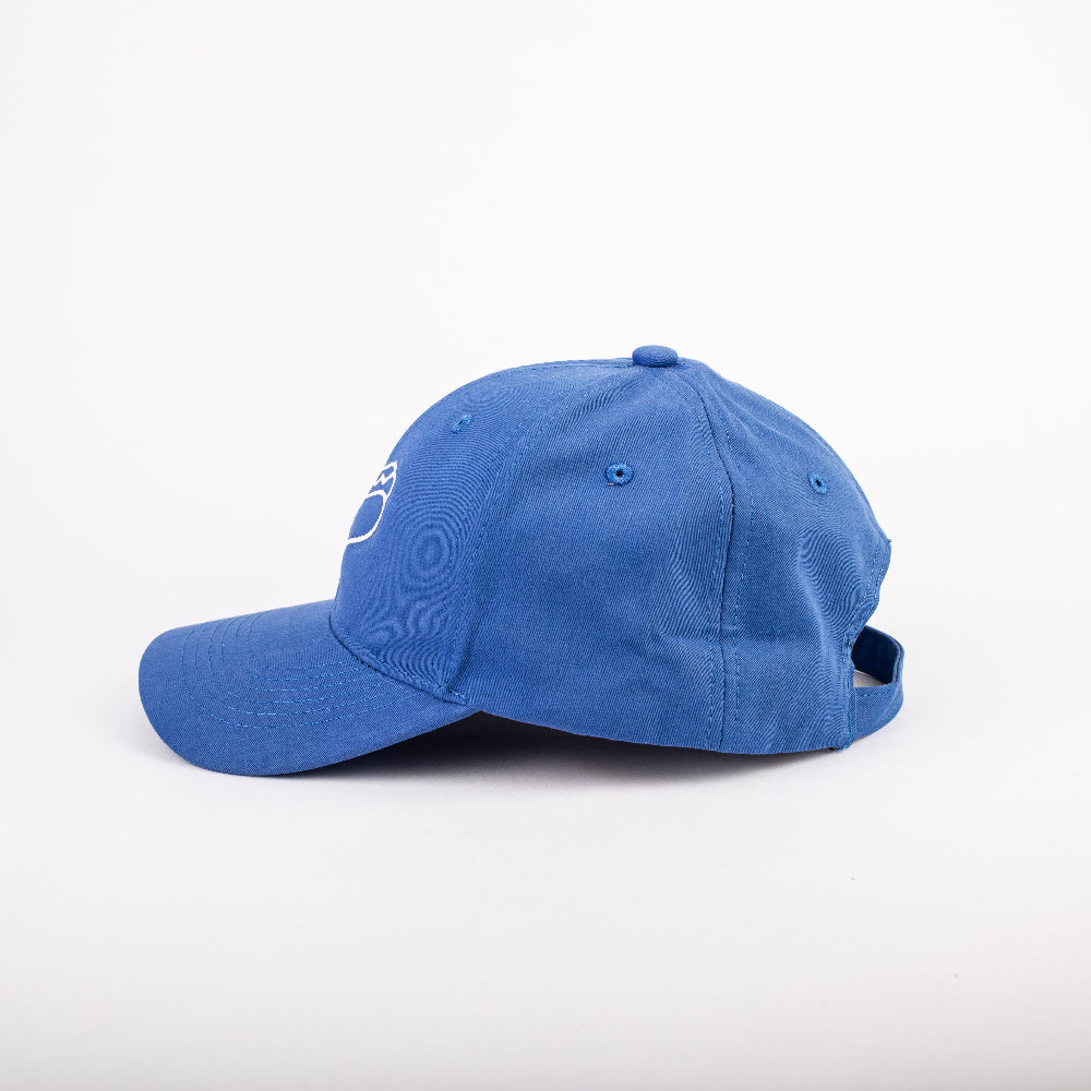 Jockey completero azul vista lateral