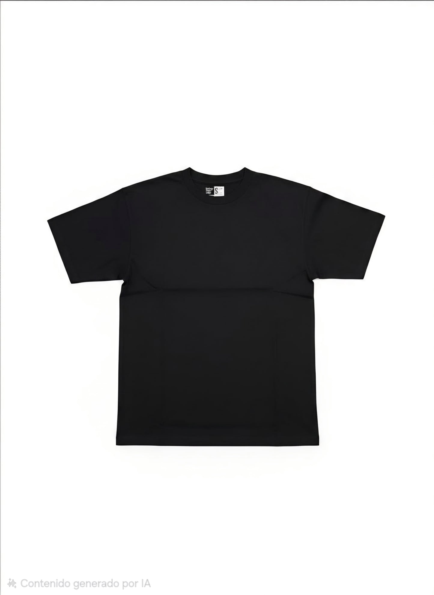 Polera Anti Fome Negro + Blanco